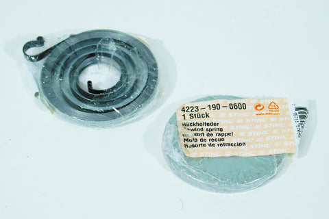 Recoil rewind spring for Stihl TS400 disc cutter