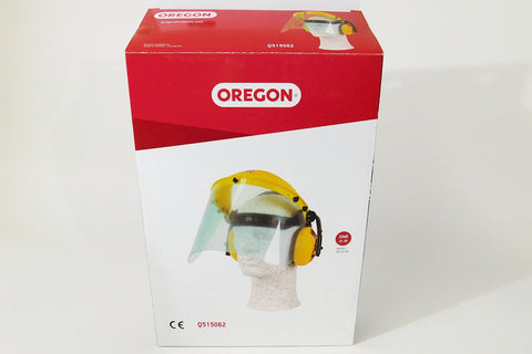 Browguard with poly visor and ear muffs by Oregon