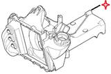 Fuel tank housing for Stihl TS410 disc cutter