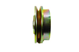 Centrifugal clutch single pulley