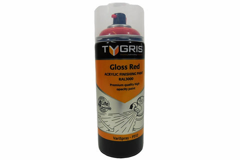 Gloss aerosol paint from Tygris